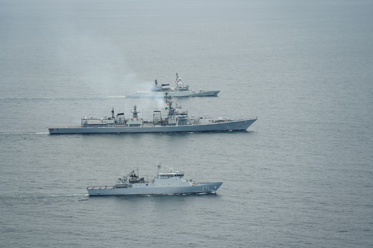 INS Mysore Participates in the 4th Edition of Exercise Samudra Laksamana